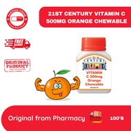21ST CENTURY CHEWABLE VITAMIN C 500MG