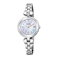 [CITIZEN] Wristwatch Wicca Solar Tech Radio Watch Tiarastar Collection One-Touch Adjustment KS1-619-91 Women's Silver