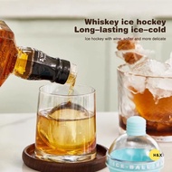 H&X 2Pcs Ice Cube Mold Round Ice Hoey Premium Silicone Ice Sphere Molds Seamless 2.5in Ice Balls Kit