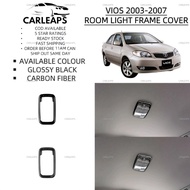 Carleaps toyota vios 2003-2007 car room light frame cover garnish accessories