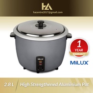 Milux Rice Cooker 2.8L (15 Cups) MRC-528 / MRC528 饭煲 Periuk Nasi