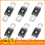 Fuse 6pcs 200Amp, High Current 200A 58V Bolt-on  Fuse for Automotive, Truck Industrial Equipment, Ma