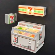 711 Refrigerator Stickers Freezer Magnetic Decoration Creative 711 Convenience Store Refrigerator Si