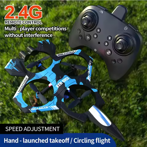 K500 MAX 4CH Remote Control Drone ABS Foam Flying Fighter Toys Intelligent Fixed Height Hovering RC