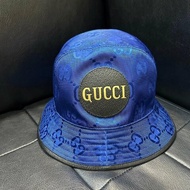 💎Han's house精品服飾💎GUCCI 滿版 老花 漁夫帽 帽子 男女共帶 現貨 原價17000