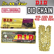 DID Japan 415 122 132 DX SDX Gold Chain Motorcycle 415-122 415-132 100% Original DID