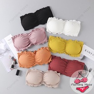 Women Wrapped Chest bra Strapless Push up Tube Bra Sport Brallete 32A-38B L03
