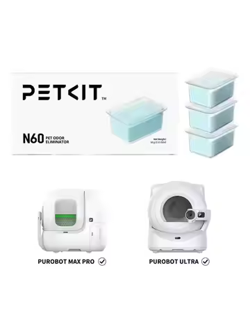 Petkit Pet Eliminator N60 Exclusive For PUROBOT Ultra Self-Cleaning Litter Box, Cat Toilet Odor Cont
