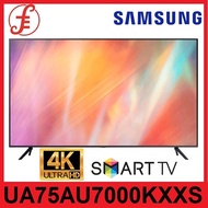 SAMSUNG UA75AU7000KXXS 75 INCH SMART 4K UHD LED TV + FREE WALL MOUNT INSTALLATION