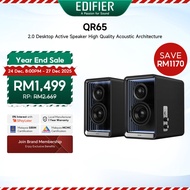 Edifier QR65 Bluetooth Active Monitor with GaN Charger -  Hi-Res Audio | RGB | ConneX App | 70W RMS