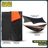 TAHAN Lonely Combo C (Cuti-Cuti Camping) Sleeping Pad Angin Sleeping Bag Tebal Hammock Gantung Flysh