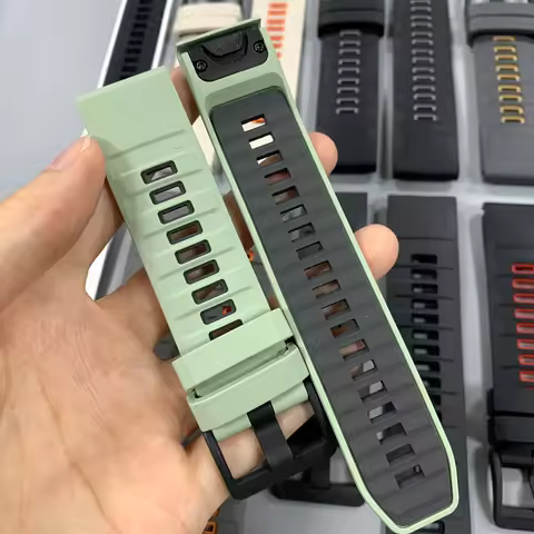 22/26mm Silicone Watchband Fenix 8 Pro Sport Strap For Garmin Tactix 7/Quatix8 Forerunner 970 965 In