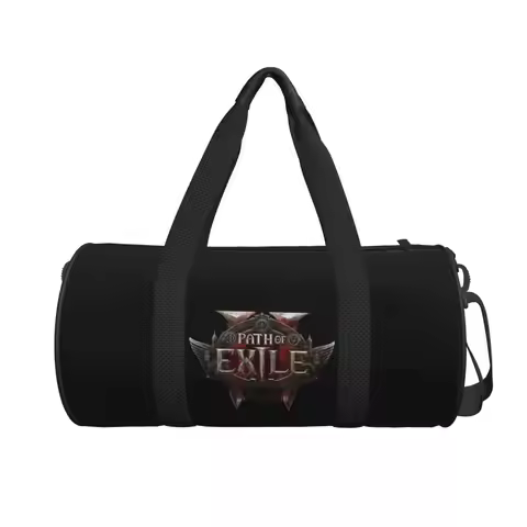 Path Of Exile 2 Large Duffle Gym Bag Multi-Functional Duffle Travel Bags Handbags Fitness bag