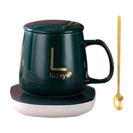 Heating-Cup of Electric Coffee Via USB, Gift Box Heating Plate and Coffee Cup, Cup of Milk