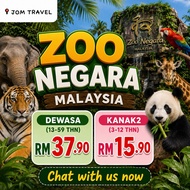 [PROMO] Zoo Negara Ticket (Visa/Working Permit/ I-Card/ Non Malaysian)