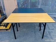 FOLDABLE TABLE 100X60 

✅100X60X75CM  - ₱1,200

HEAVY DUTY 🔹 LAMINATED WOOD🔹 HINDE MAALOG 🔹 STEEL LEGS 

GOOD FOR WORK FROM 🔹 
GOOD FOR OUTDOOR GATHERINGS🔹
GOOD FOR ONLINE CLASS🔹

PICK UP ONLY ❗
PICK UP ONLY ❗

MOP:  GCASH  /  CASH / B
