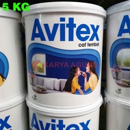 cat tembok interior avitex 5 kg galon avian brands