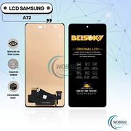 LCD TOUCHSCREEN SAMSUNG GALAXY A72 / A725 / A725F ORIGINAL FULLSET BIG GLASS