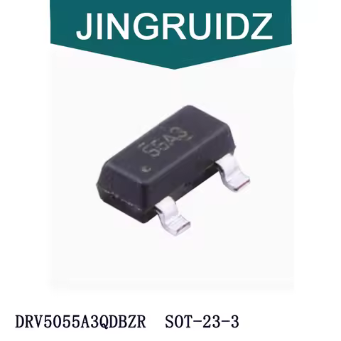 5PCS DRV5055A3QDBZR Linear Hall Sensor DRV5055 Hall Switch 5055 Sensor SOT-23 Original and genuine.