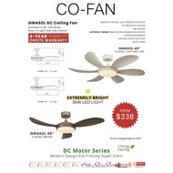 36W LED Ceiling Fan 46in (5 Blade/3 Blade)