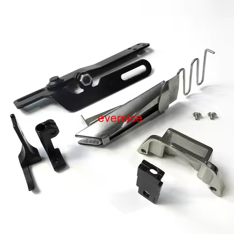 Binding Needle Plate + Feeder + Foot + Bracket For TYPICAL TW3-341 Sewing Machine