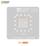 Amaoe S905X4 For Amlogic S905L/905Z Smart TV Box Main Control Chip BGA Reablling Stencil Soldering K