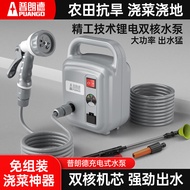 普朗德（PUANGD）充电式抽水泵家用抽水机农用灌溉机户外浇地浇菜泵锂电浇水泵