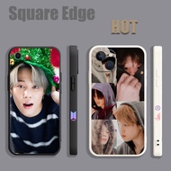 Casing For iPhone 14 Pro Max Plus JIMIN JIMIN BTS LZN01 Phone Case Square Edge