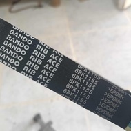 Bando Rib Ace 6PK1155 | Bando Alternator Belt for Toyota Wigo 2012 - 2025 (6PK1155)