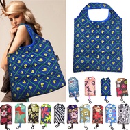 Handy Foldable Shopping Bag Reusable Handbag Recycle Grocery Hangable Tote Pouch