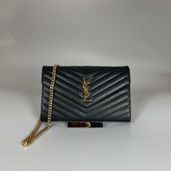 YSL 黑魚子醬WOC包
