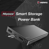 Remax Powerbank + Portable Storage 10000mAh