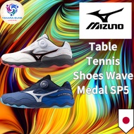 Mizuno Table Tennis Shoes Wave Medal SP5 Color: White/Black/Red  ,  Blue/White/Black  Size: 22.5 cm 