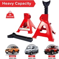 3 Ton Jack Stand Car Duty Kereta  Garage Repair Equipment 2 pcs Jack Stand 3 Ton Random Color