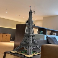 Tương thích LEGO Paris Tower Eiffel tái tạo khó khăn cao lắp ráp Street View đồ trang trí quà tặng