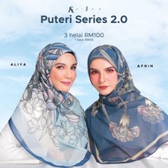 AS.HIJAB LEGACY TUDUNG BAWAL KOLEKSI PUTERI SERIES 2.0 & 3.0 DATO ALIF SYUKRI (3 RM100)