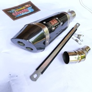 Slip on racing exhaust NINJA 250 FI MONO CARBON R25 MT25 CBR 150R CBR 250R CBR250RR CB160R CB150R Z2