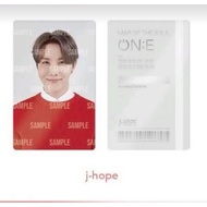 BTS Hoseok MOTS ON:E Photocard Ticket