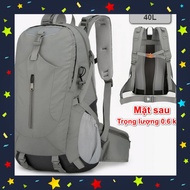 Verlo Ultralight MULTI-FUNCTIONAL 40L PICNIC BACKPACK NOIR TREKKING TRAVEL BACKPACK