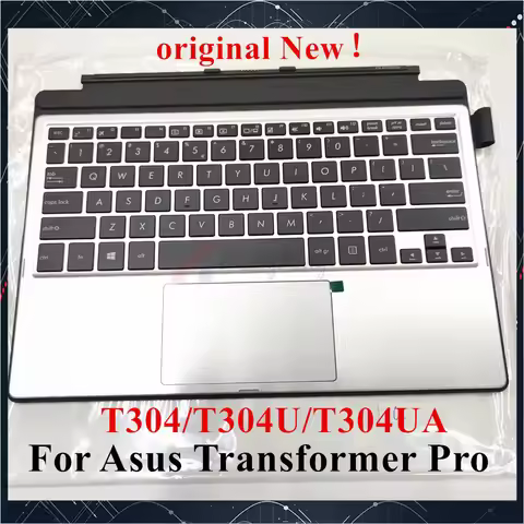 Original New For Asus Transformer Pro T304 T304U T304UA Keyboard Dock Palm rest US RU Spain Italy Ja