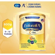 Enfamil A+ Neuropro C-Sec 1,2,3 /800g powdered milk