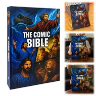 The Comic Bible Illustrated Bible Comic Book Bible Study Reading Book for Childrens Gifts Church Act