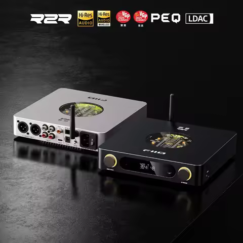 Desktop DSD Decoding Headphone Amplifier Lossless HIFI Portable Headphone Power Amplifier FiiO K13 R