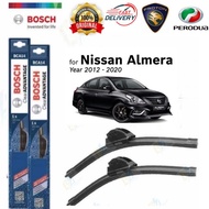 [Ready Stock] Original Bosch Windscreen Wipers Nissan Almera 21"+14" Clear Advantage Wiper Blade (BC