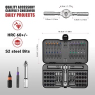 ⭐️【Local warehouse+COD】⭐High Quality Precision 66/40-in-1 Magnetic Ratchet Screwdriver Set – Detacha