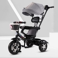 Sepeda roda tiga anak 1 tahun sepeda roda 3 bayi  tricycle  anak sepeda anak roda 3 stroller