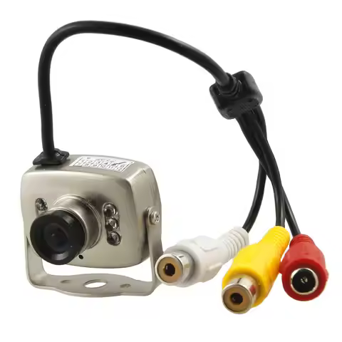 Wired Camera CMOS Video Audio CCTV Camera Infrared Night Vision Analog Video Audio Monitor Camera