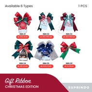 (PER PCS) Christmas Ribbon Ready-made Christmas Ribbon/