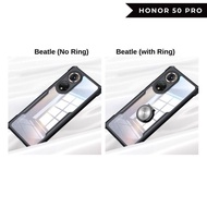 XUNDD BEETLE Phone Case for Honor 50 Pro Ring Shockproof Cover Casing