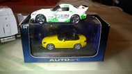 Honda s2000 autoart & tein hotwheels + mbenz sl65 amg Bs kyosho & 運輸truck same ig 1/64 tiny 1:64